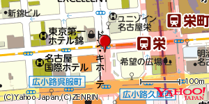愛知県名古屋市中区錦 付近 : 35169777,136906815
