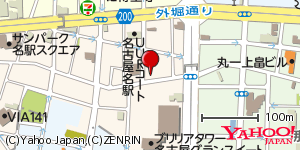 愛知県名古屋市西区名駅 付近 : 35176798,136885126