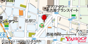 愛知県名古屋市中村区名駅 付近 : 35174780,136885061