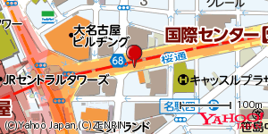 愛知県名古屋市中村区名駅 付近 : 35171505,136886095