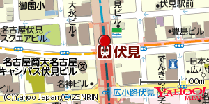 愛知県名古屋市中区錦 付近 : 35169273,136897427