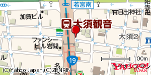 愛知県名古屋市中区大須 付近 : 35160921,136898574