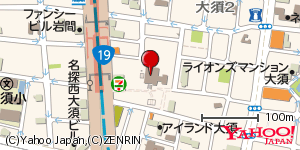 愛知県名古屋市中区大須 付近 : 35159768,136899429