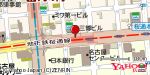 愛知県名古屋市中区錦 付近 : 35173211,136898660 愛知県名古屋市中区錦 付近 : 35173211,136898660