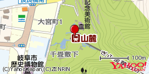 岐阜県岐阜市千畳敷下 付近 : 35434613,136774813