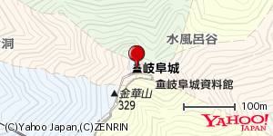 岐阜県岐阜市天主閣 付近 : 35433940,136782024