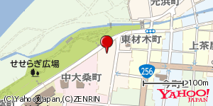 岐阜県岐阜市西材木町 付近 : 35434790,136768155