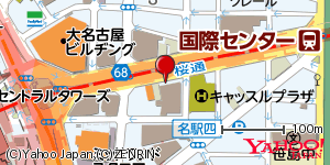 愛知県名古屋市中村区名駅 付近 : 35171475,136886564