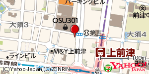 愛知県名古屋市中区大須 付近 : 35158517,136905800
