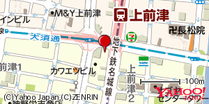 愛知県名古屋市中区上前津 付近 : 35157033,136906409