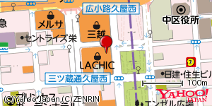 愛知県名古屋市中区栄 付近 : 35167607,136908008