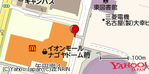 愛知県名古屋市東区矢田南 付近 : 35187576,136945922