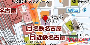 愛知県名古屋市中村区名駅 付近 : 35170007,136885202