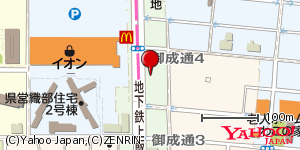 愛知県名古屋市北区御成通 付近 : 35200658,136929950 愛知県名古屋市北区御成通 付近 : 35200658,136929950