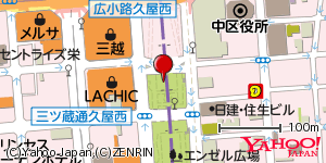 愛知県名古屋市中区栄 付近 : 35167537,136908766