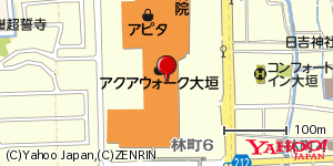 岐阜県大垣市林町 付近 : 35369694,136617332