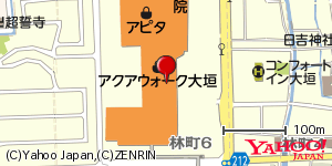 岐阜県大垣市林町 付近 : 35369662,136617372