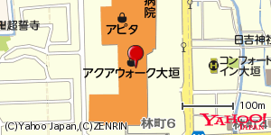 岐阜県大垣市林町 付近 : 35369805,136617297