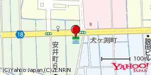 岐阜県大垣市安井町 付近 : 35354482,136634355