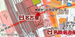 愛知県名古屋市中村区名駅 付近 : 35170647,136883013