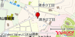 京都府京都市東山区清水２丁目 付近 : 34996113,135780925