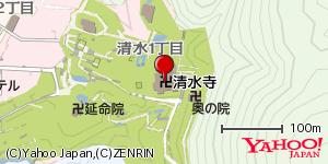 京都府京都市東山区清水１丁目 付近 : 34994847,135784969