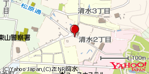 京都府京都市東山区清水２丁目 付近 : 34996116,135780831