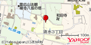 京都府京都市東山区清水３丁目 付近 : 34997597,135781158