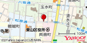 京都府京都市東山区新シ町 付近 : 34997693,135776072