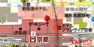 京都府京都市下京区東塩小路町 付近 : 34986137,135759387