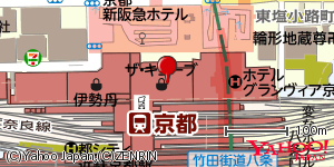 京都府京都市下京区東塩小路町 付近 : 34985877,135758933