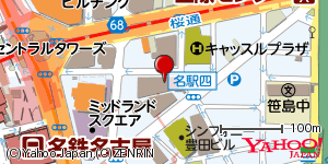 愛知県名古屋市中村区名駅 付近 : 35170716,136886639