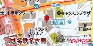 愛知県名古屋市中村区名駅 付近 : 35170684,136886411