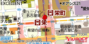 愛知県名古屋市中区錦 付近 : 35170028,136908541