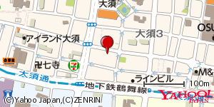 愛知県名古屋市中区大須 付近 : 35158472,136902119