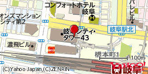 岐阜県岐阜市橋本町 付近 : 35410659,136754666