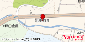 岐阜県多治見市池田町 付近 : 35332120,137100751