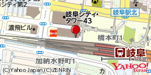 岐阜県岐阜市橋本町 付近 : 35410053,136754628