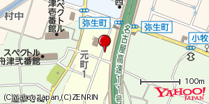 愛知県小牧市元町 付近 : 35291899,136905354