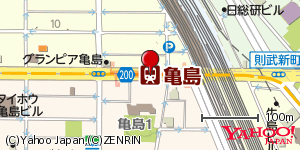 愛知県名古屋市中村区亀島 付近 : 35177544,136876763