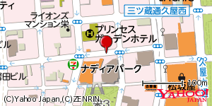 愛知県名古屋市中区栄 付近 : 35165916,136905594