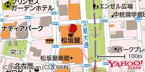 愛知県名古屋市中区栄 付近 : 35165263,136907980