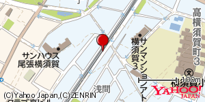 愛知県東海市高横須賀町 付近 : 35012846,136888000 愛知県東海市高横須賀町 付近 : 35012846,136888000