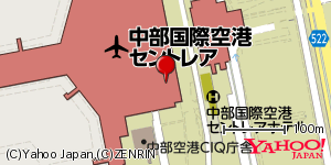 愛知県常滑市セントレア 付近 : 34858470,136815496 愛知県常滑市セントレア 付近 : 34858470,136815496