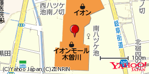 愛知県一宮市木曽川町黒田 付近 : 35349205,136773719