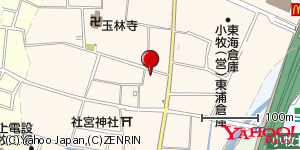 愛知県小牧市大字村中 付近 : 35298453,136905049