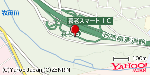 岐阜県養老郡養老町橋爪 付近 : 35320856,136542376