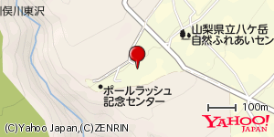 山梨県北杜市大泉町西井出 付近 : 35924887,138419151