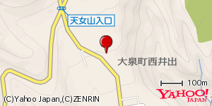 山梨県北杜市大泉町西井出 付近 : 35914350,138407245