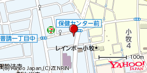 愛知県小牧市常普請 付近 : 35285747,136919662